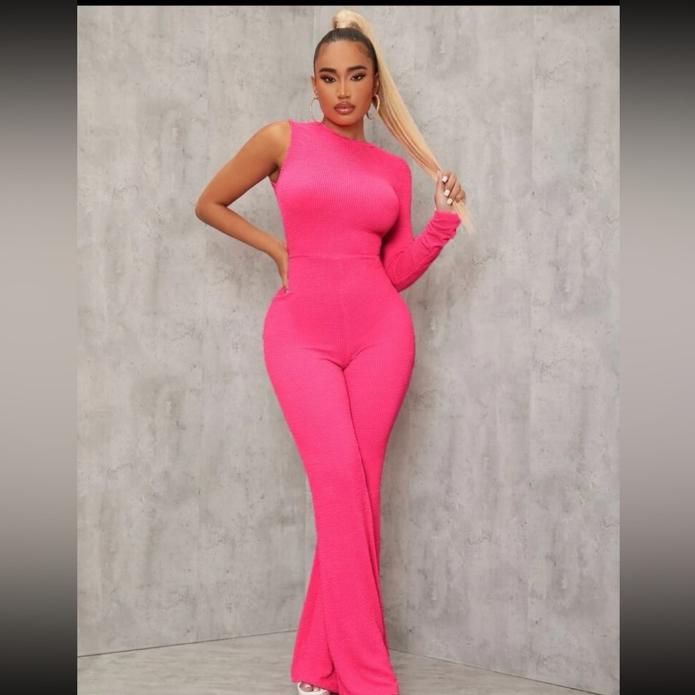 Pink jumpsuit